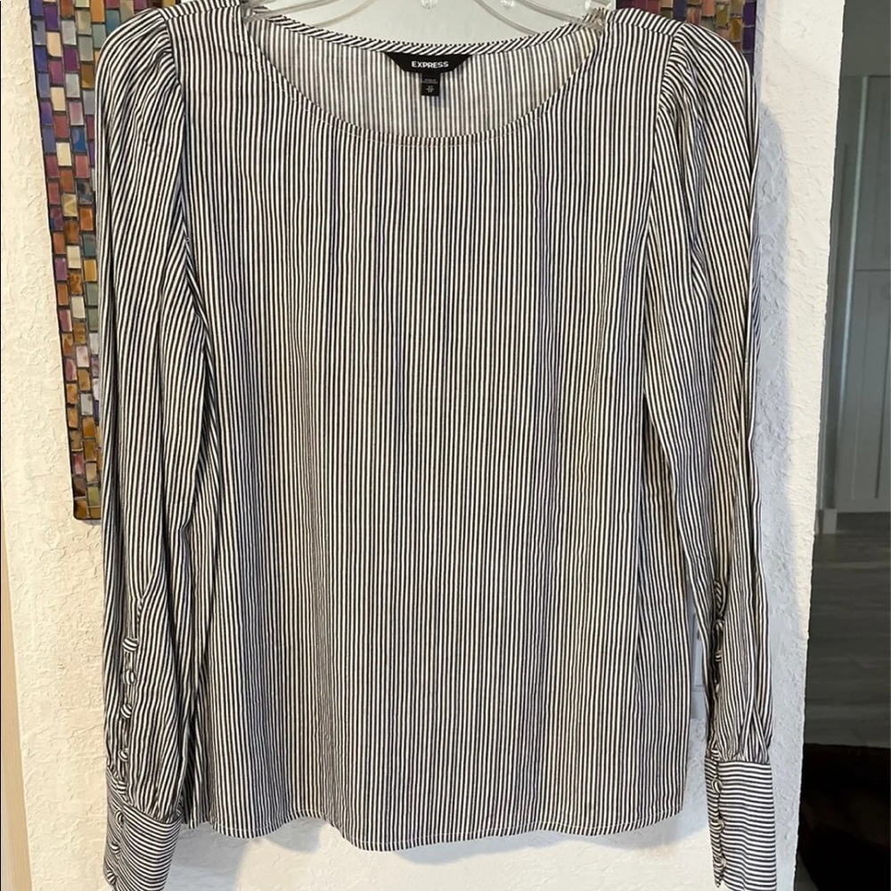 Express beautiful striped Blouse